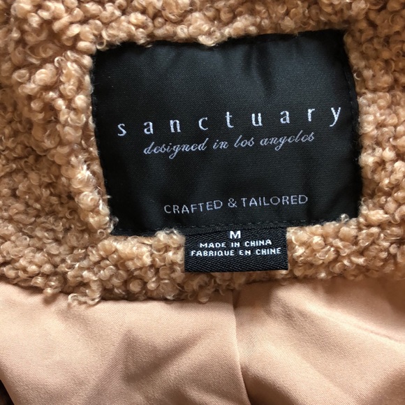 Sanctuary Teddy jacket size M - Picture 2 of 11